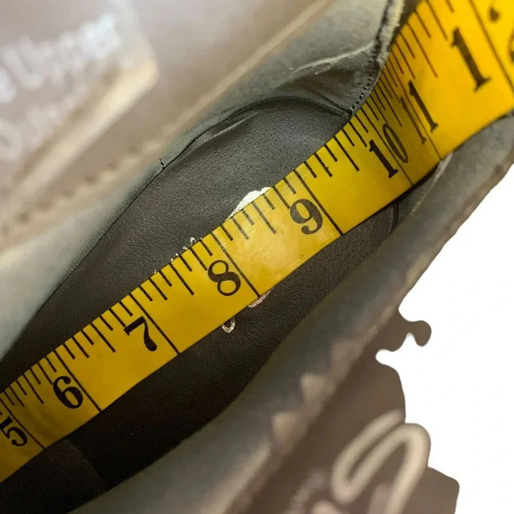 Sbicca Vintage Collection Women's Gray Fringe Ankle Boots Size 7 Faux Leather - Picture 11 of 16